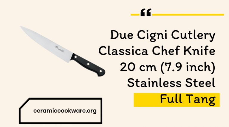 Due Cigni Knives Review: 20 cm (7.9 inch), Stainless Steel, Full Tang