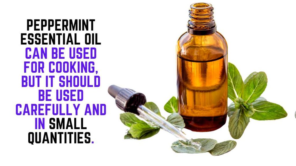 Can You Use Peppermint Essential Oil in Cooking