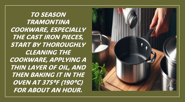 How to Season Tramontina Cookware